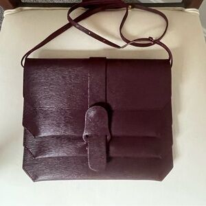 Senreve Textured Pebbled Leather Crossbody (Converts to Clutch)